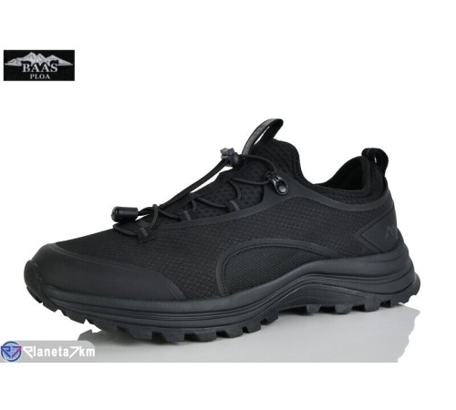 Кросівки чоловічі на весну/осінь (8 пар р.41-46) чорний  "Baas"