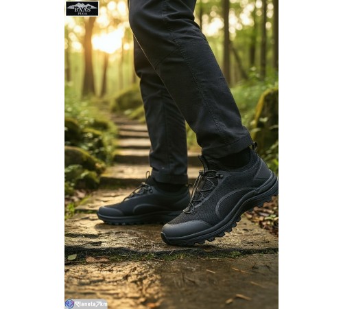 Кросівки чоловічі на весну/осінь (8 пар р.41-46) чорний  "Baas"