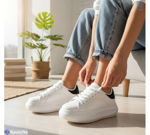 Кросівки жіночі на весну/осінь (8 пар р.36-41) білий  "HoRIK"