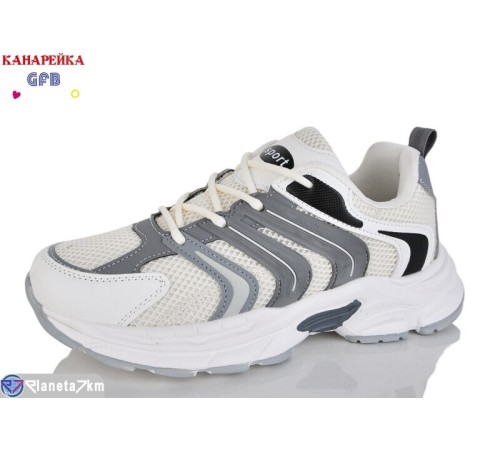 Кросівки на весну/осінь (8 пар р.36-41) бежевий  "GFB-Канарейка"