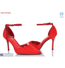 Туфлі жіночі на літо (6 пар р.36-40) червоний  "QQ&Панда"