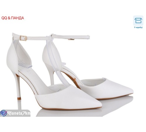 Туфлі жіночі на літо (6 пар р.36-40) білий  "QQ&Панда"