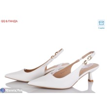 Туфлі жіночі на літо (6 пар р.36-41) білий  "QQ&Панда"