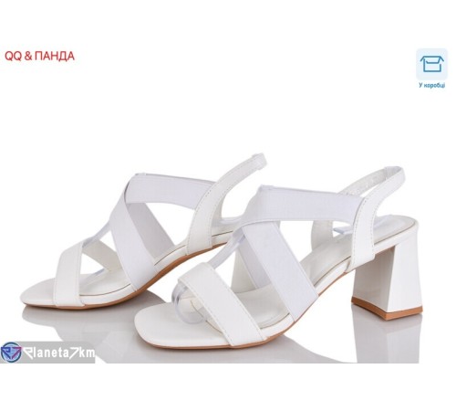 Босоніжки жіночі на літо (6 пар р.36-40) білий  "QQ&Панда"