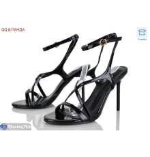 Босоніжки жіночі на літо (6 пар р.36-41) чорний  "QQ&Панда"