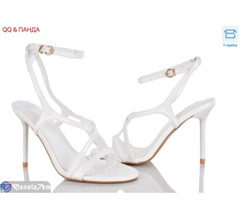 Босоніжки жіночі на літо (6 пар р.36-41) білий  "QQ&Панда"