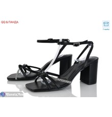 Босоніжки жіночі на літо (6 пар р.36-40) чорний  "QQ&Панда"