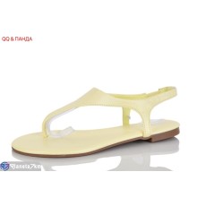 Босоніжки жіночі на літо (8 пар р.36-41) жовтий  "QQ&Панда"