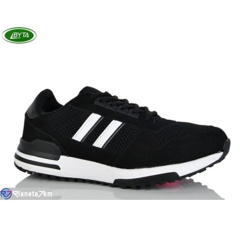 Кросівки чоловічі на весну/осінь (8 пар р.41-45) чорний  "Bayota"