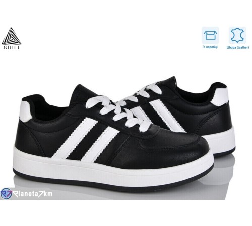 Кросівки жіночі на весну/осінь (8 пар р.36-41) чорний  "STILLI Group"