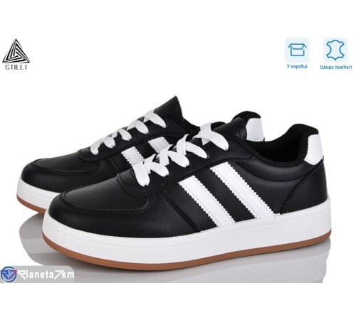 Кросівки жіночі на весну/осінь (8 пар р.36-41) чорний  "STILLI Group"