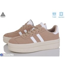 Кросівки жіночі на весну/осінь (8 пар р.36-41) бежевий  "STILLI Group"