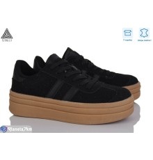 Кросівки жіночі на весну/осінь (8 пар р.36-41) чорний  "STILLI Group"