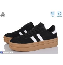 Кросівки жіночі на весну/осінь (8 пар р.36-41) чорний  "STILLI Group"