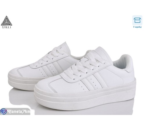 Кросівки жіночі на весну/осінь (8 пар р.36-41) білий  "STILLI Group"