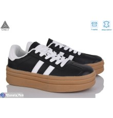 Кросівки жіночі на весну/осінь (8 пар р.36-41) чорний  "STILLI Group"