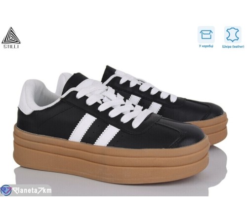 Кросівки жіночі на весну/осінь (8 пар р.36-41) чорний  "STILLI Group"