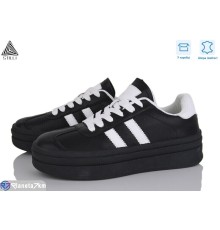 Кросівки жіночі на весну/осінь (8 пар р.36-41) чорний  "STILLI Group"