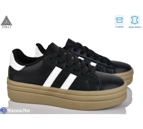 Кросівки жіночі на весну/осінь (8 пар р.36-41) чорний  "STILLI Group"