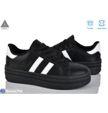 Кросівки жіночі на весну/осінь (8 пар р.36-41) чорний  "STILLI Group"