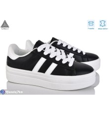 Кросівки жіночі на весну/осінь (8 пар р.36-41) чорний  "STILLI Group"