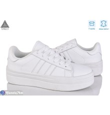 Кросівки жіночі на весну/осінь (8 пар р.36-41) білий  "STILLI Group"