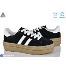 Кросівки жіночі на весну/осінь (8 пар р.36-41) чорний  "STILLI Group"