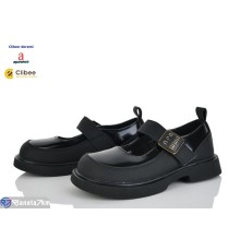 Дитячі туфлі на весну/осінь (6 пар р.26-31) чорний  "BELIES-D"