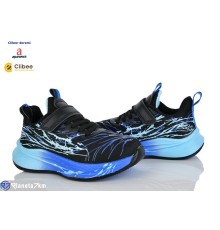 Дитячі кросівки на весну/осінь (6 пар р.32-37) чорний  "BELIES-D"