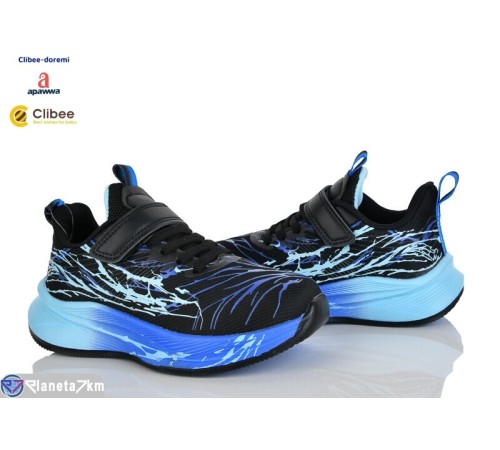 Дитячі кросівки на весну/осінь (6 пар р.32-37) чорний  "BELIES-D"