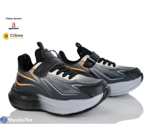 Дитячі кросівки на весну/осінь (6 пар р.32-37) чорний  "BELIES-D"