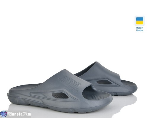 Шлепки чоловічі на літо (6 пар р.40-45) сірий  "Ladmir"