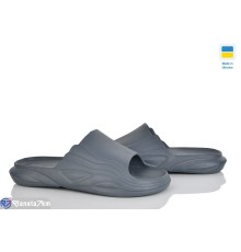 Шлепки чоловічі на літо (8 пар р.40-46) сірий  "Ladmir"