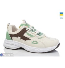 Кросівки жіночі на весну/осінь (8 пар р.36-40) бежевий  "MURMUR"