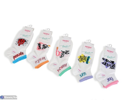 Жіночі шкарпетки на весну/осінь (10 шт. р.сетка 37-41) мікс  "VERONIKA"