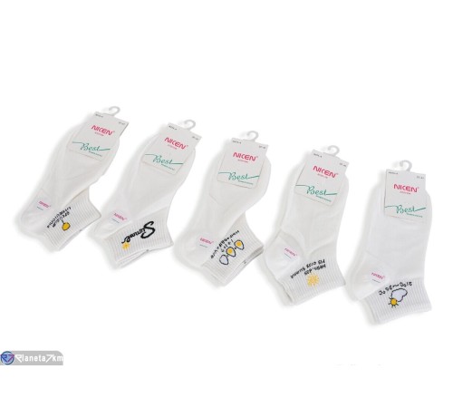 Жіночі шкарпетки на весну/осінь (10 шт. р.сетка 37-41) мікс  "VERONIKA"