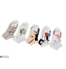 Жіночі шкарпетки на весну/осінь (10 шт. р.сетка 37-41) мікс  "VERONIKA"