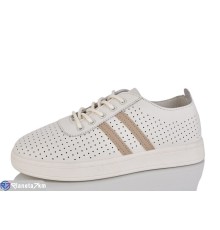 Кросівки жіночі на літо (8 пар р.36-41) бежевий  "LORETA"