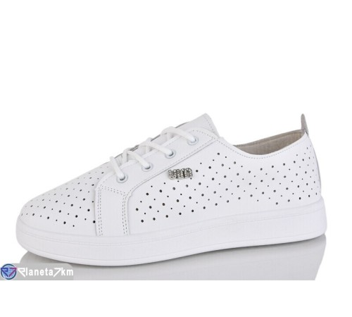 Кросівки жіночі на літо (8 пар р.36-41) білий  "LORETA"