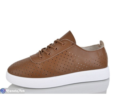 Кросівки жіночі на літо (8 пар р.36-41) коричневий  "LORETA"