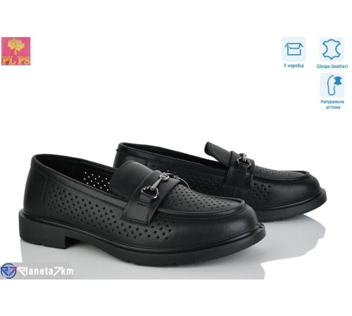 Туфлі жіночі на весну/осінь (6 пар р.36-40) чорний  "PLPS"