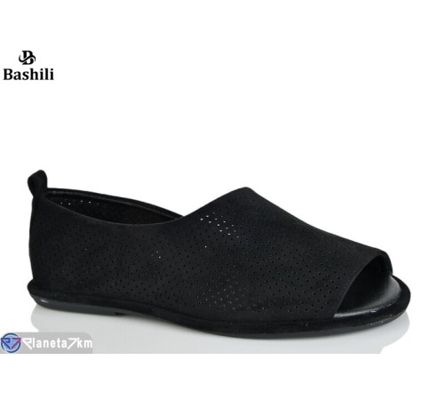 Босоніжки жіночі на літо (8 пар р.36-41) чорний  "Башили"
