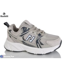 Дитячі кросівки на весну/осінь (8 пар р.26-31) сірий  "Башили"