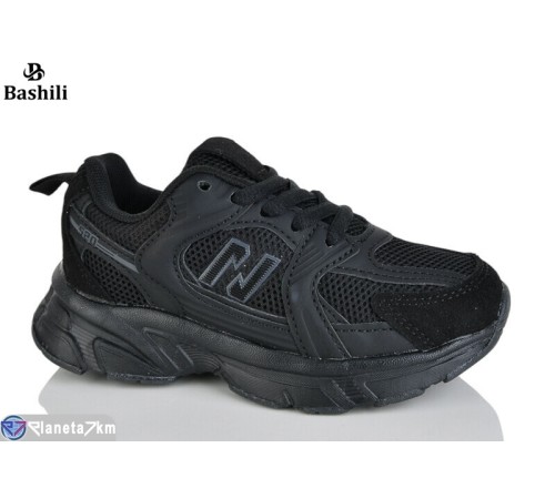 Дитячі кросівки на весну/осінь (8 пар р.26-31) чорний  "Башили"