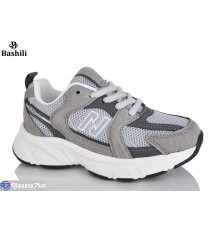 Дитячі кросівки на весну/осінь (8 пар р.26-31) сірий  "Башили"