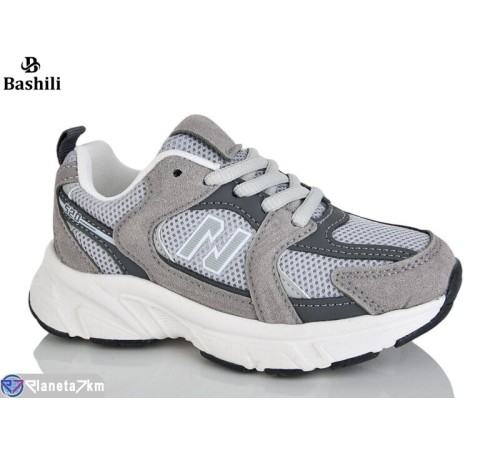 Дитячі кросівки на весну/осінь (8 пар р.26-31) сірий  "Башили"