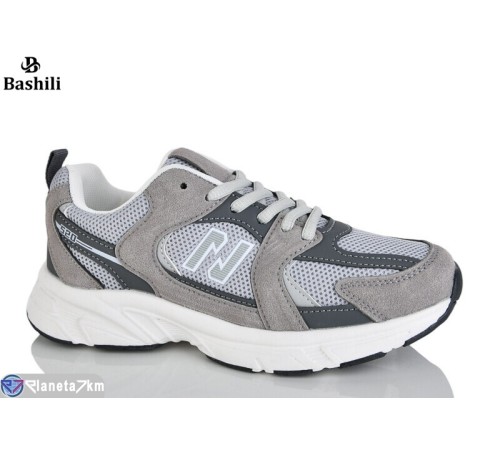 Дитячі кросівки на весну/осінь (8 пар р.32-37) сірий  "Башили"