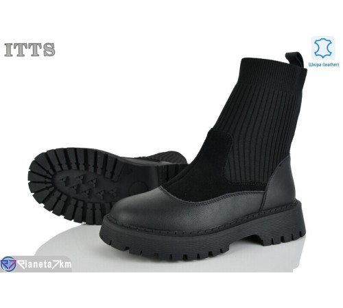 Черевики жіночі на весну/осінь (6 пар р.36-41) чорний  "LOTOS"