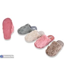 Тапки жіночі на зиму (6 пар р.36-41) мікс  "Ladmir"