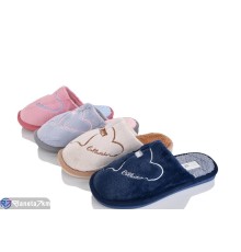 Тапки жіночі на весну/осінь (12 пар р.36-41) мікс  "LUCKY"